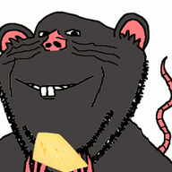 animal animated arm buck_teeth cheddar_c_cheese cheese ear grey_skin hand holding_object mouse open_mouth rodent snout soyjak stubble tail variant:impish_soyak_ears whisker // 255x225 // 381.9KB