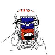 angry country flag glasses jacksepticeye looking_at_you mayotte mustache open_mouth soyjak stubble teeth variant:feraljak youtube // 1500x1500 // 96.7KB