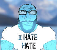angry beard blue_skin buff calm glasses i_hate muscles muscular_male punisher_face soyjak subvariant:muscular_chud subvariant:science_lover template text variant:chudjak variant:markiplier_soyjak // 1059x929 // 69.8KB