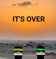 3soyjaks hamas hezbollah irl_background its_over subvariant:wholesome_soyjak text variant:chudjak variant:gapejak warrior-z_(user) // 1210x1280 // 910.7KB