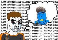 2soyjaks acne anti_soybooru badge beak bird blue_skin brown_hair crying dan flag i_am_not_obsessed obsession poop smile smug soybooru squinting stubble twitter twitter_immigrant variant:chudjak variant:cobson zoomer_hair // 1170x814 // 297.7KB