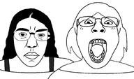 closed_mouth female friendship long_hair looking_at_you open_mouth series:foidjaks subvariant:bridget subvariant:female_chudjak subvariant:patricia template tongue variant:bernd variant:chudjak // 2072x1224 // 78.3KB