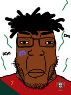 brown_skin cr7 discord flies fnf_pedo glasses hair ishowspeed looking_at_you portugal_national_football_team series:esl_pedo_league stinky subvariant:chudplier variant:markiplier_soyjak yellow_sclera // 600x800 // 60.8KB