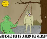 hanging making_fiends mr_milk nickelodeon rope soyjak spanish_text sun tree troon variant:chudjak variant:gapejak vendetta // 2100x1734 // 287.4KB