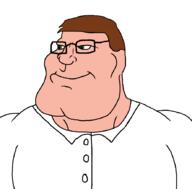 brown_hair buttoned_shirt closed_mouth glasses green_eyes peter_griffin subvariant:mexiaryan variant:meximutt // 886x872 // 57.2KB
