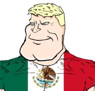 artist:toonsoy blond blue_eyes buff mewing mexico series:mexico_is_white smile subvariant:mexiaryan subvariant:proto_mexiaryan trend:aryan variant:meximutt white_skin // 888x849 // 302.3KB