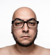 bald glasses looking_at_you meta:ai_generated soyjak stubble uncjak variant:uncjak white_background // 960x1072 // 1.1MB