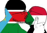 2soyjaks alternate closed_eyes flag flag:south_sudan flag:sudan gay glasses hand happy homosexual kiss kissing lips love mustache side_profile south_sudan soyjak stubble subvariant:flarteyejak sudan variant:fisheyejak variant:flartson // 953x681 // 108.3KB
