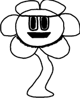 flower flowey glasses open_mouth petals plant series:remastered_soyjaks stem stubble variant:floweyjak // 524x640 // 6.7KB