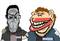 ToonSoy_(NameFag) amerimutt cartoon euromutt happy marioman7890 smile smug subvariant:euromutt subvariant:impish_amerimutt variant:impish_soyak_ears variant:markiplier_soyjak // 1312x912 // 472.9KB