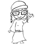 closed_eyes closed_mouth clothes hair oekaki variant:soytan wave // 1075x1262 // 24.2KB