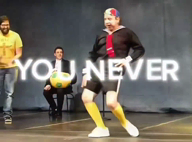 ack bloodshot_eyes brazil chaves dance edit el_chavo_del_ocho esl ext=mp4 flag:transgender_pride_flag full_body hanging holding_object holding_paper irl meta:not_oc music open_mouth portuguese portuguese_text purple_hair quico rope smile text tranny troon troonella variant:alicia variant:bernd yellow_teeth ywnbaw // 972x720, 41.1s // 31.9MB