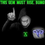 bumo chood choodism cult cult_of_chood gem gemeraldiest_comments_section💎💎💎enter_as_you_please💎💎💎 holding_gem hoodie mask pointing_up thrembo variant:gapejak // 300x300 // 15.2KB
