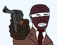 balaclava clothes holding_gun kuz looking_at_you red_team spy_(tf2) subvariant:kuzjak_gun suit suit_and_tie transparent_background variant:kuzjak // 362x288 // 14.3KB