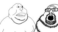 bear glasses meeting neckbeard open_mouth surprised variant:meximutt variant:neckbeardjak // 1522x848 // 41.1KB