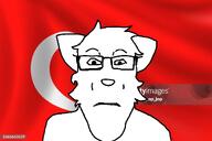 closed_mouth crescent ear fixed flag flag:turkiye fur furry gettyimages_watermark glasses hair neutral soyjak subvariant:furplier subvariant:neutralplier text transparent_background turkiye variant:markiplier_soyjak // 1200x800 // 381.7KB