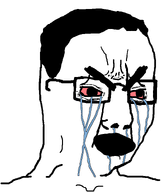 angry bloodshot_eyes crying hair series:fusionjaks variant:chudjak variant:cryboy_soyjak white_background // 645x770 // 27.6KB