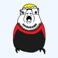 beard bird glasses nate nate_higgers open_mouth variant:budgiejak yellow_hair // 640x640 // 15.1KB