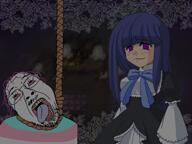 ack anime bait_and_switch beatrice bernkastel bloodshot_eyes bwcgirl crying glasses hanging open_mouth purple_hair rope shannon stubble tongue tranny trans_rights transgender_flag umineko ushiromiya_battler variant:bernd video video_game visual_novel ywnbaw // 640x480, 82.4s // 21.9MB