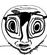 crooked_teeth deformed glasses soyjak stubble subvariant:tornadojak template variant:volcanojak // 677x799 // 11.8KB