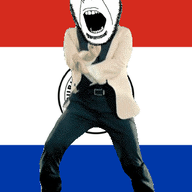 angry animated country dance flag full_body gangnam_style glasses irl open_mouth paraguay soyjak stubble variant:cobson // 300x460 // 508.2KB