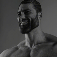 beard book gigachad holding_book holding_object meta:ai_generated muscular_male nas:gigachad reading shitnobodycaresabout snca text