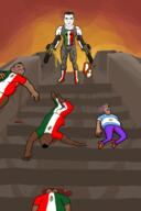 ammo animal argentina blood brown_skin dead firearm flag glasses gore hair italy italy_vs_mexico machine_gun mexico meximutt multiple_soyjaks poop punisher punisher_face sky soyjak subvariant:chudjak_front subvariant:muscular_chud teeth temple tranny trend:squirreljakking variant:bernd variant:chudjak variant:feraljak variant:meximutt yellow_sclera yellow_teeth // 2000x3000 // 1.7MB