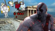 ack blade blood chain god god_of_war gore greek_mythology hades hanging helios kratos millions_must_die parthenon poseidon rope subvariant:chudjak_front suicide tattoo variant:chudjak zeus // 1280x720 // 1.2MB