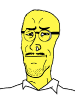 bald banana china minion mullet nose_piercing variant:mulletjak yellow_skin // 838x1072 // 29.0KB