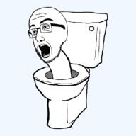 glasses nas neck open_mouth skibidi_toilet stubble toilet variant:shatjak // 800x800 // 63.8KB