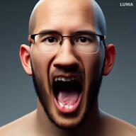 bing luma meta:ai_generated neutral open_mouth subvariant:neutralplier variant:markiplier_soyjak video // 1024x1024, 5s // 1.3MB