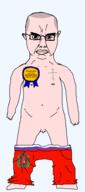 animal award balding christianity crown eastern_orthodox exile flag flag:krasnoyarsk_krai flag:russia full_body glasses hair krai krasnoyarsk_krai lion naked nsfw orthodox_cross penis retard russia skinhead small_penis soyjak subvariant:chudjak_front subvariant:obsessedchud text transparent transparent_background underpants variant:chudjak white_skin // 848x1911 // 81.0KB