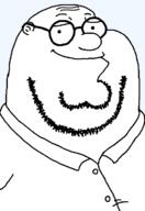 family_guy glasses joke series:joke_soyjaks stubble template variant:peterlöwenbräugriffinakajustinpetergriffinfromthehittelevisionshowfamilyguythatwasmadebysethmacfarlaneakapetergriffinsoyjakforshortjak white_skin // 494x718 // 11.9KB
