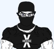 balaclava black_mask black_shirt buff h8 h8_edge mask straight_edge variant:chudjak // 1080x972 // 30.8KB