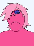 doll doll_(user) female genderbend glasses hair pink_skin sad subvariant:gapejak_female subvariant:terryjak transparent_background variant:gapejak // 870x1174 // 30.8KB