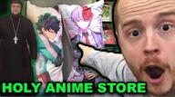 anime boku_no_hero_academia dakimakura gattsu irl midoriya_izuku orthodox_cross orthodox_priest thumbnail todoroki_shouto variant:two_pointing_soyjaks // 1080x601 // 222.3KB
