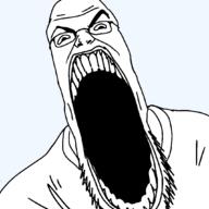 angry clothes eyebrows forehead_wrinkles gaping_mouth laugh_lines nasolabial_folds open_mouth stubble teeth template thick_eyebrows transparent_background variant:galacson // 1064x1064 // 36.6KB