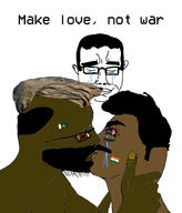 beard brown_skin closed_eyes country crying flag flag:india flag:pakistan gay glasses hand happy homosexual islam kiss kissing lips love mustache pajeet shitskin side_profile soyjak subvariant:chudjak_front subvariant:flarteyejak text turban variant:chudjak variant:fisheyejak // 1024x1200 // 312.2KB