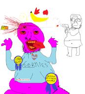 admin admin_6 award bloodshot_eyes eyebrows fat glasses gun lipstick normie pink_skin quote quote_admin red_eyes smugjak stubble subvariant:neutralplier transheart variant:markiplier_soyjak // 633x702 // 36.5KB