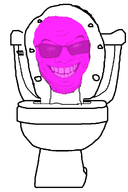 glasses grin quote_admin skibidi skibidi_toilet subvariant:feralgrin teeth_showing toilet variant:feraljak // 693x1040 // 122.5KB