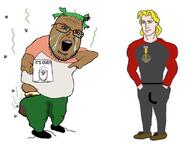 4chan angry anime arm brown_skin chad closed_eyes closed_mouth clothes crying ear flies glasses hair hanging its_over nate open_mouth picture pointing poop sharty soyjak soyteen stubble text variant:a24_slowburn_soyjak variant:shotjak yellow_hair yotsoyba // 833x626 // 237.1KB