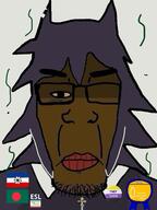 anti_fpe award badge bangladesh christianity esl flag flag:bangladesh flag:non-binary_pride_flag flies fpe_chink_pedo_nigger fundamental_paper_education glasses lip lips map_(pedophile) miss_circle nigger non-binary orthodox orthodox_cross pedophile pronouns series:esl_pedo_league shitskin soyjak stinky stubble subvariant:chudplier sweating text twitter variant:markiplier_soyjak yellow_sclera // 2560x3413 // 403.5KB