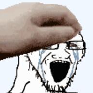 angry animated balding crying fast glasses open_mouth petpet soyjak stretched_mouth stubble variant:soyak // 112x112 // 22.9KB