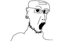 balding beard big_brain ear earpiece earring exilejak facial_hair nostrils oc open_mouth original_content teeth teeth_showing // 777x596 // 20.4KB