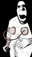 dark glasses hairy meta:tagme mouth_open nipple rape sex_toy shadow stubble subvariant:hornyson variant:cobson video // 480x854, 18.5s // 3.5MB