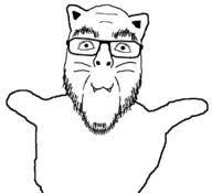 animal cat glasses merge variant:catjak variant:flartson // 716x652 // 59.3KB