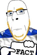 aryan blond blue_eyes fact flag:quebec glasses hand looking_at_you pointing quebec series:countryARYAN_gem! serious sign stubble transparent variant:cobson white_background white_skin // 775x1127 // 141.2KB