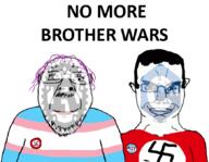 balding c++ chud flag:nazi_germany flag:transgender_pride_flag glasses hair no_more_brother_wars pink_hair pins programming rust_(programming_language) smile smirk smug stubble swastika text tranny variant:bernd variant:chudjak // 870x673 // 153.8KB