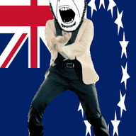 angry animated cook_islands country cross dance flag full_body gangnam_style glasses irl open_mouth soyjak star stubble variant:cobson // 300x460 // 500.3KB