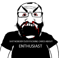 angry artist:crimsonvoidhydra1488 beard black_shirt blood blood_from_nose bloodshot_eyes careless clothes edit enthusiast glasses hair open_mouth shitnobodycaresabout snca soyjak subvariant:science_lover text tshirt variant:markiplier_soyjak white_background white_text // 800x789 // 10.9KB